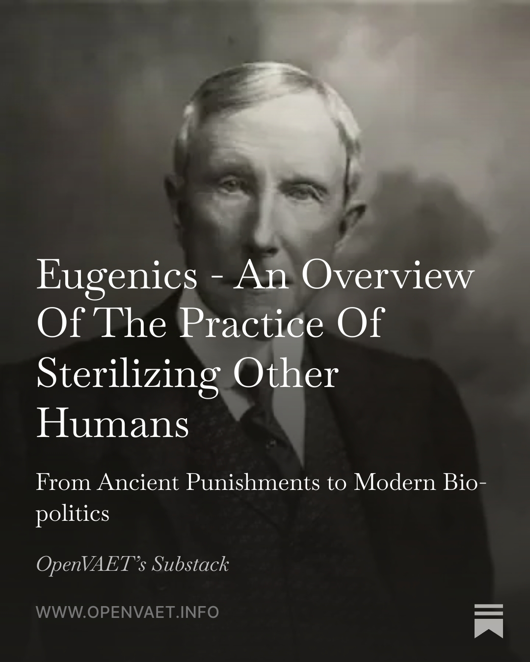 Eugenics - An Overview Of The Practice Of Sterilizing Other Humans