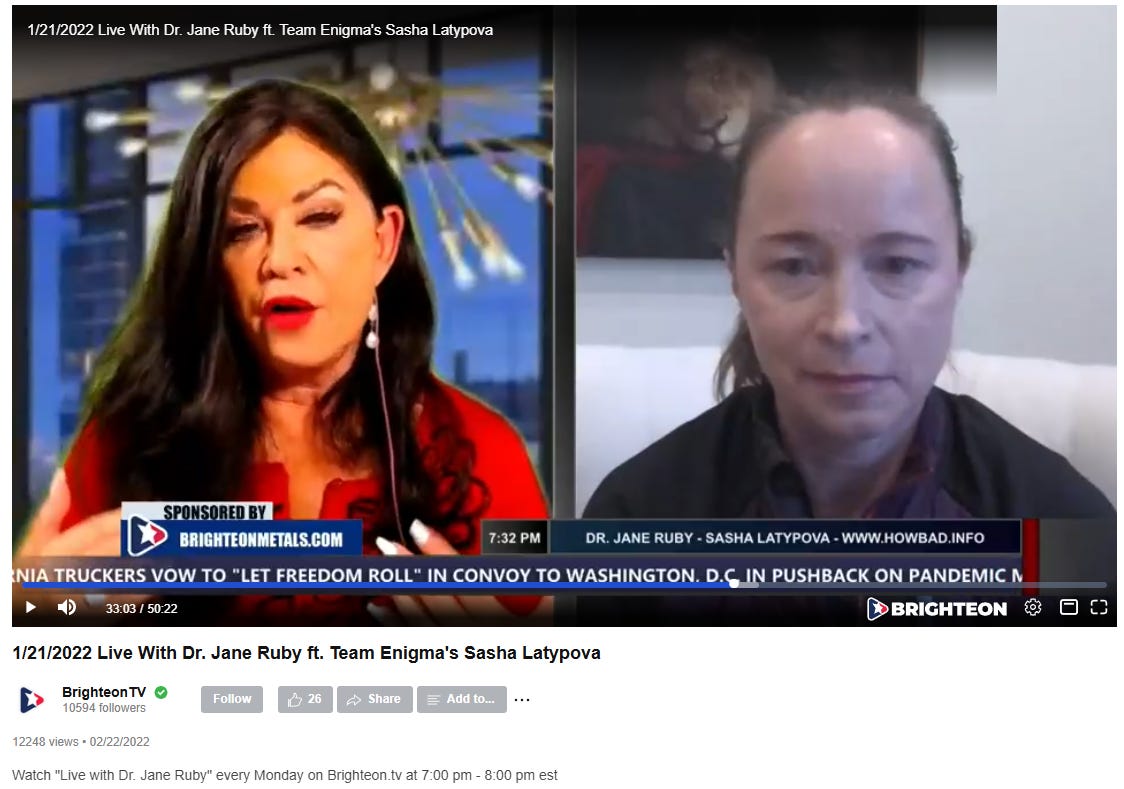 From Opioids & Fraud to MAGA & COVID-19 — The Disastrous Jane Ruby